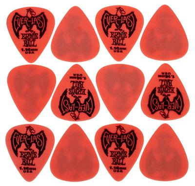 Ernie Ball Everlast Picks 1,14 mm Red
