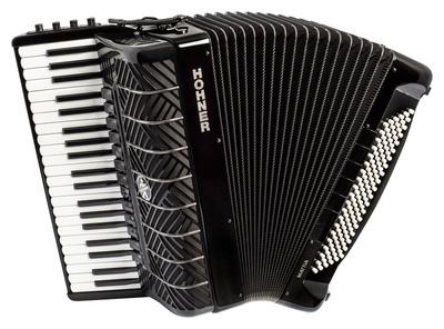 Hohner Mattia IV 120 BK white Buttons