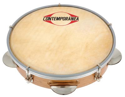 Contemporanea 08" Pandeiro Wood Real Skin"