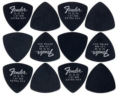 Fender 346 Dura-Tone Picks BLK