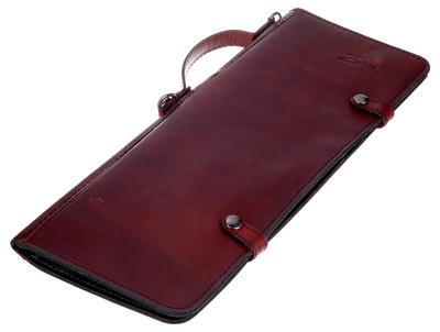Zultan Leather Stick Bag Red