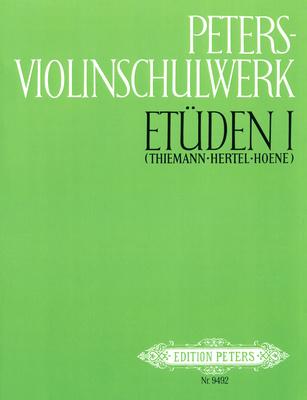 Edition Peters Violinschulwerk Etüden 1