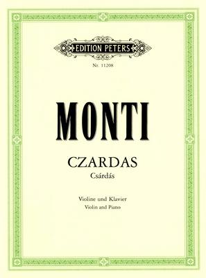 Edition Peters Monti Czardas Violin und Klav