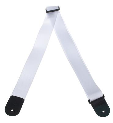 Levys Poly Strap 2" WH"