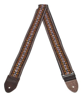 Levys Jacquard Stripes strap 2" O&B"