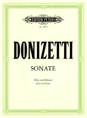 Edition Peters Donizetti Sonate Flute C-Dur