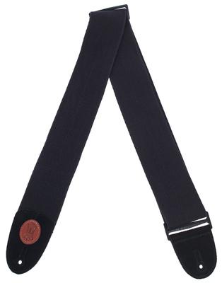 Levys Heavy Cotton Strap 3" BK"