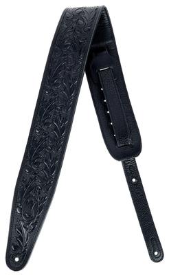 Levys Veg-Tan Leather Strap 3" BK"