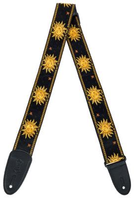 Levys Woven Jacquard Strap 2" BK"