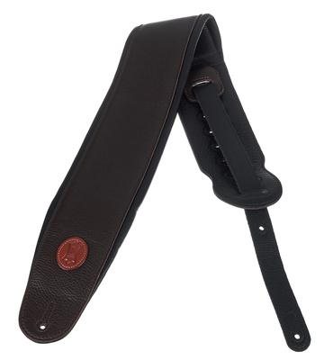 Levys Leather Bass Strap 4,5" DBR"