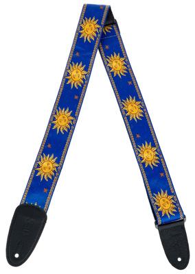 Levys Woven Jacquard Strap 2" BLU"