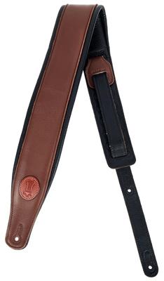 Levys Pad. Garm. Leather Strap 3"BRN"
