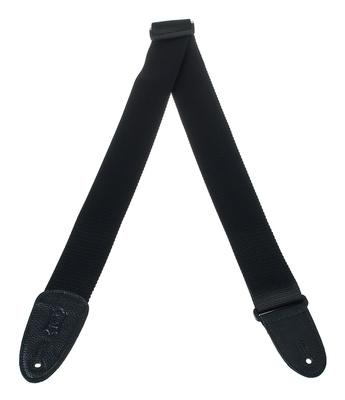 Levys Poly Strap LTH 2" BK"