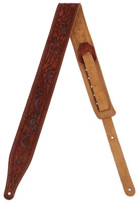 Levys Brown Kokopelli Strap 2,5""