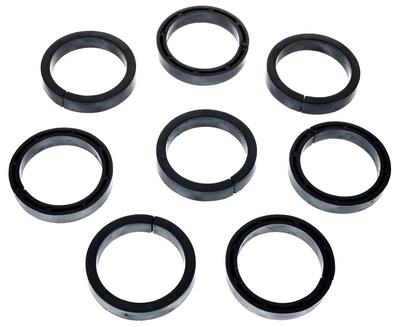 Stairville Snap Protector Ring Bk 8pcs