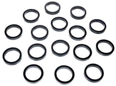 Stairville Snap Protector Ring Bk 16pcs