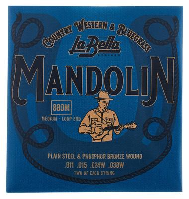 La Bella 880M Mandolin Ph.Br. Medium