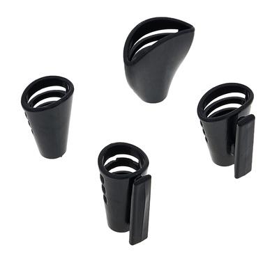 Hide-a-mic COS-11 Lav.-Clip Set Black