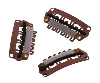 Hide-a-mic ClipZ Haar-Clip Lav.-Mik.braun