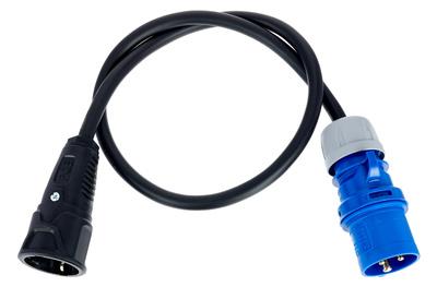Stairville Adapt CEE Blue - Eu Coup 1,0m