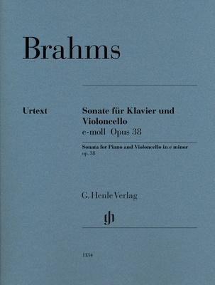 Henle Verlag Brahms Cellosonate op. 38