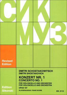 Sikorski Musikverlage Schostakowitsch Concerto Nr.1