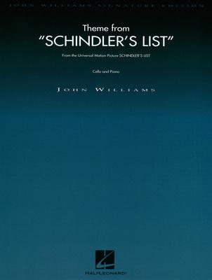 Hal Leonard Schindler's List Theme Cello