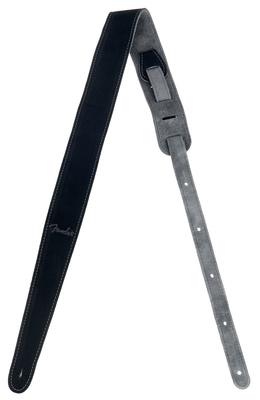 Fender 2" Suede Strap BK/G Reversible"