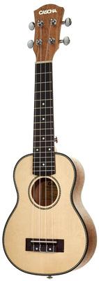 Cascha Premium Soprano Uku Solid Top