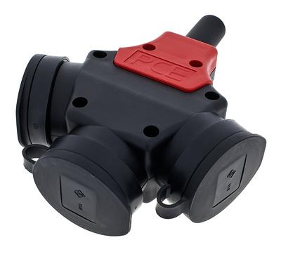 PCE 25311-s 3-Way Safety Socket
