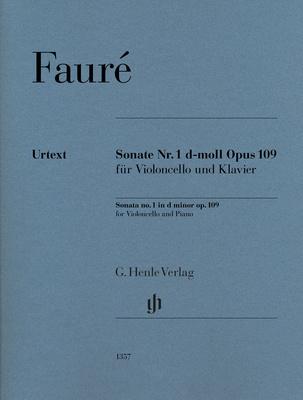 Henle Verlag Fauré Cellosonate Nr. 1