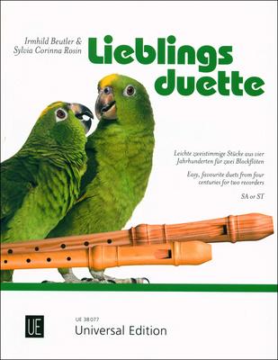 Universal Edition Lieblingsduette Recorder SA/ST
