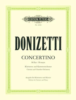 Edition Peters Donizetti Concertino Klarinett