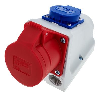 PCE 9215-6 Combo 16A 5pol Wall