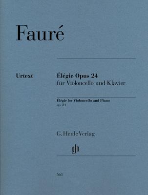 Henle Verlag Fauré Elégie op.24 Cello