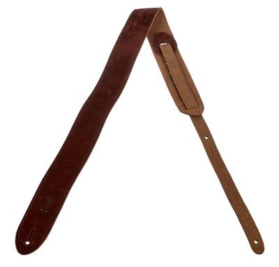 Levys Suede Strap 2" BRN"