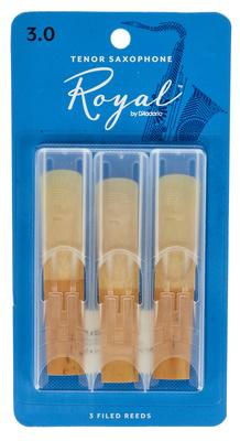 DAddario Woodwinds Royal Tenor Sax 3.0 - 3-Pack