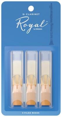 DAddario Woodwinds Royal Bb-Clarinet 1.5 3-Pack
