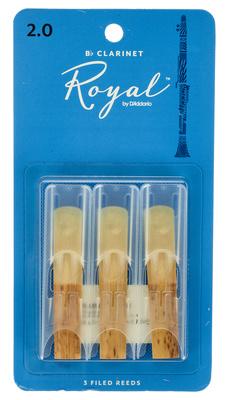 DAddario Woodwinds Royal Bb-Clarinet 2.0 3-Pack