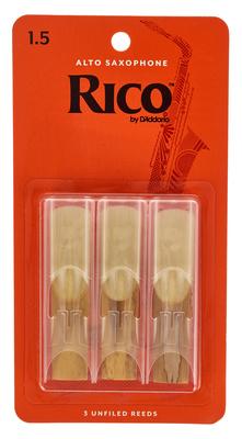 DAddario Woodwinds Rico Alto Sax 1.5 - 3-Pack
