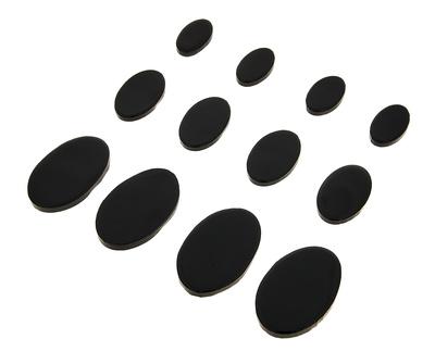 SkyGel Gel Damper Pads black 12 Pack