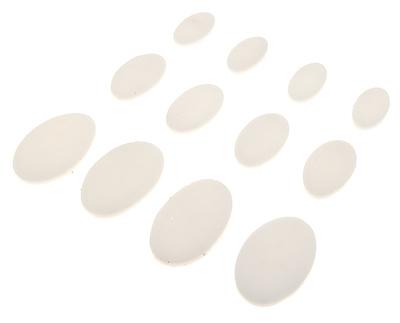SkyGel Gel Damper Pads white 12 Pack