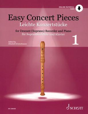 Schott Easy Concert Pieces Recorder 1