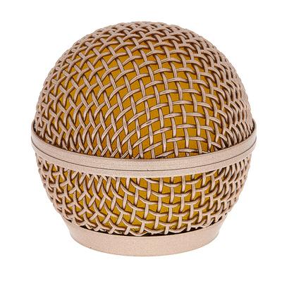 the t.bone SM58 Replacement Screen Gold