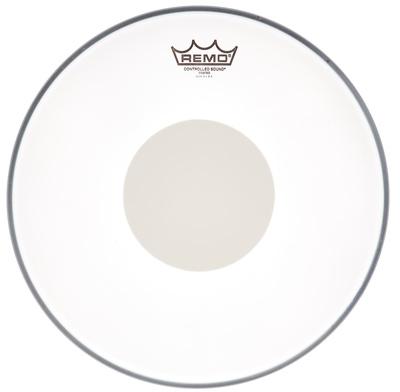 Remo 14" CS Coated White Dot Snare"