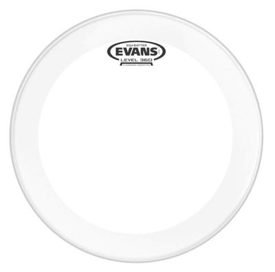 Evans 18" EQ4 Frosted Bass Drum"