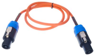 Orange Speaker Cable 1m