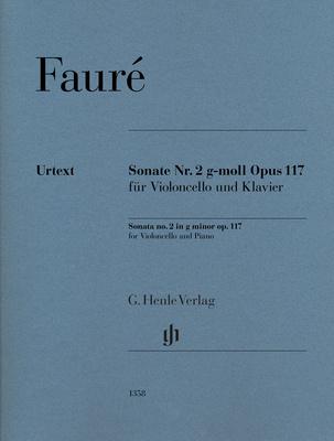 Henle Verlag Fauré Cellosonate Nr.2