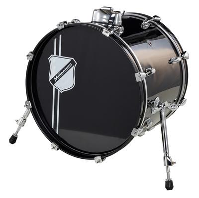 Millenium Focus 18"x14"" Bass Drum Black"