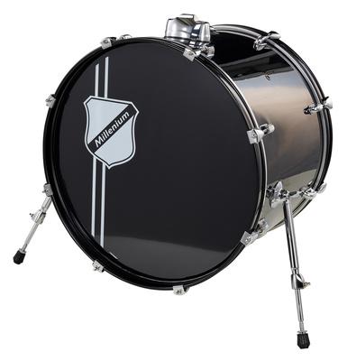 Millenium Focus 22"x16"" Bass Drum Black"